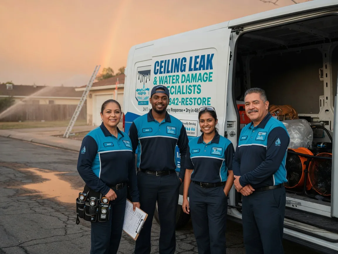 Ceiling Leak Cleanup company in Dawson, TX